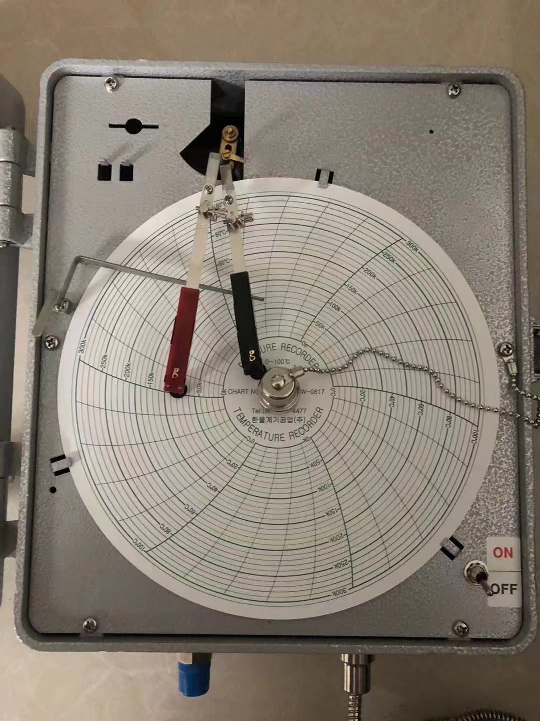 圓盤溫度壓力記錄儀 圓盤溫度壓力記錄儀